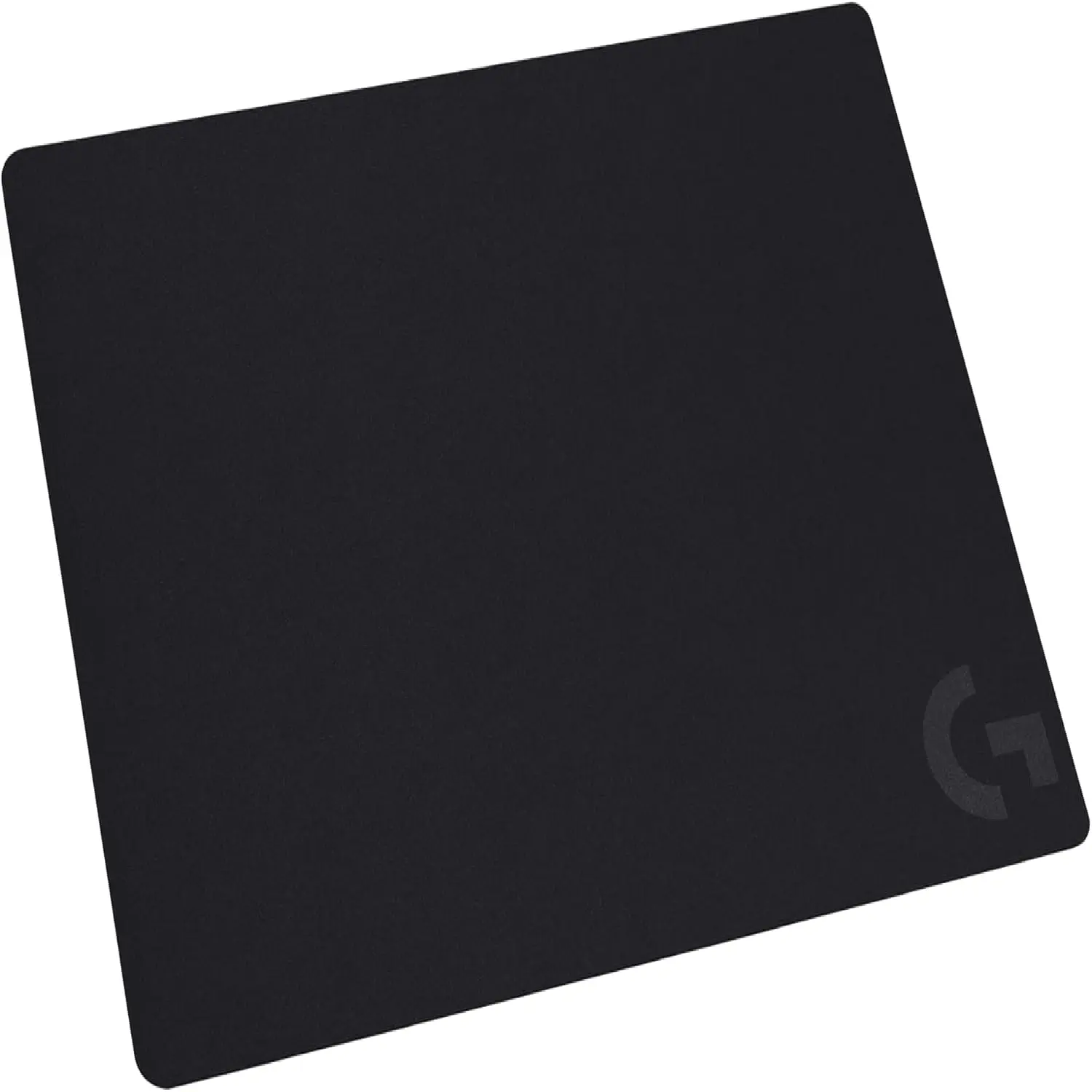 Logitech G240 Cloth Gaming Mouse Pad, Optimized for Gaming Sensors, Moderate Surface Friction, Non-Slip Mouse Mat - Black Black M Cloth Standard, Non Slip Mousepad, Gaming Desk Mat