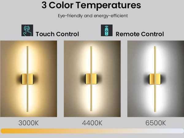 【Summervibes】Battery Operated Wall Lights Set of Two, 【Non-Removable Battery】10000mAH Rechargeable Wall Lamps with Remote Control, Dimmable Gold/Black LED Wireless Wall Sconces for Bedroom, Living Room, Hallway, Dining Room, 360° Rotate 3CCT
