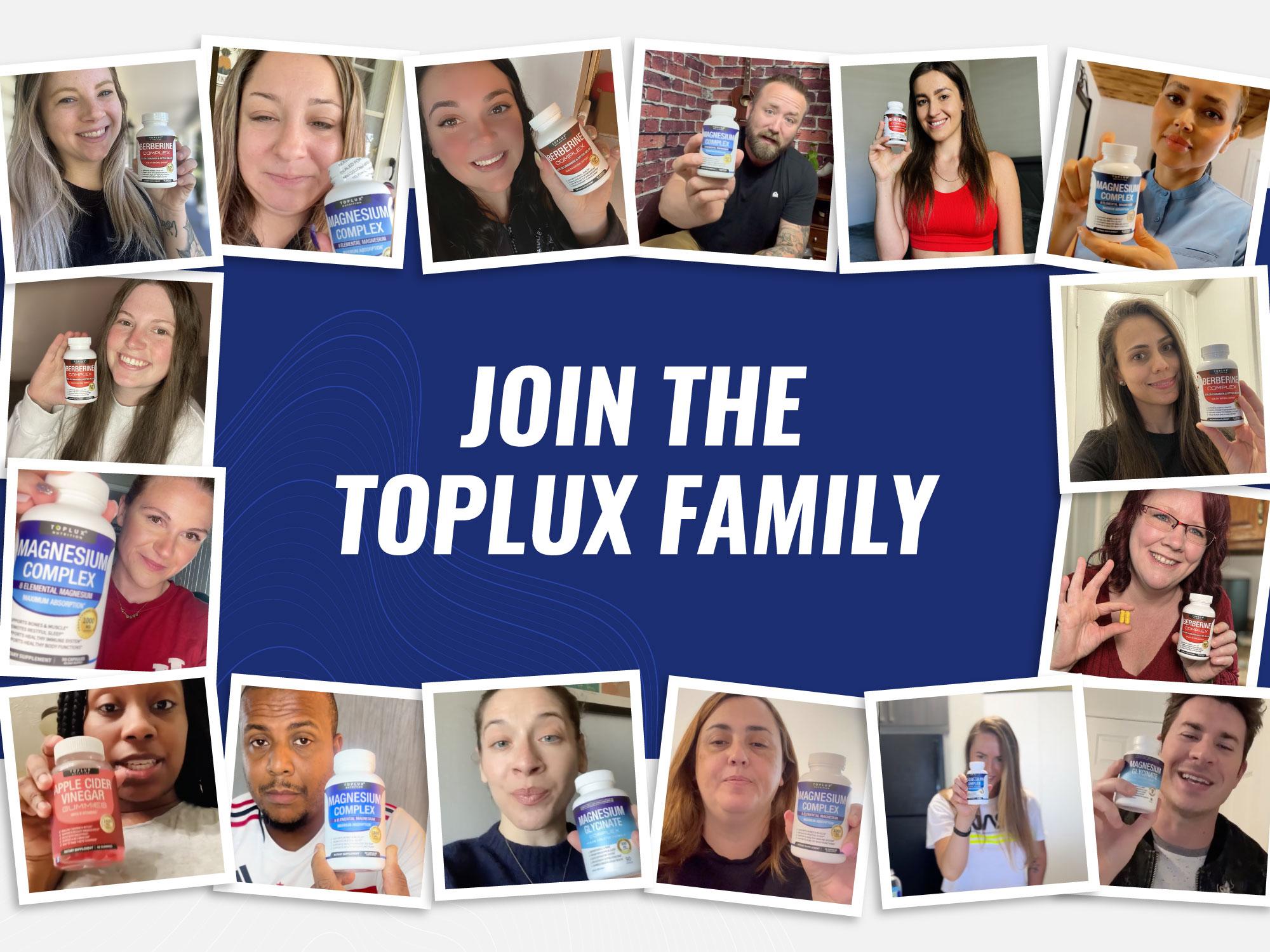 Toplux Magnesium Complex 8 Essential Magnesium Supplement 1000mg