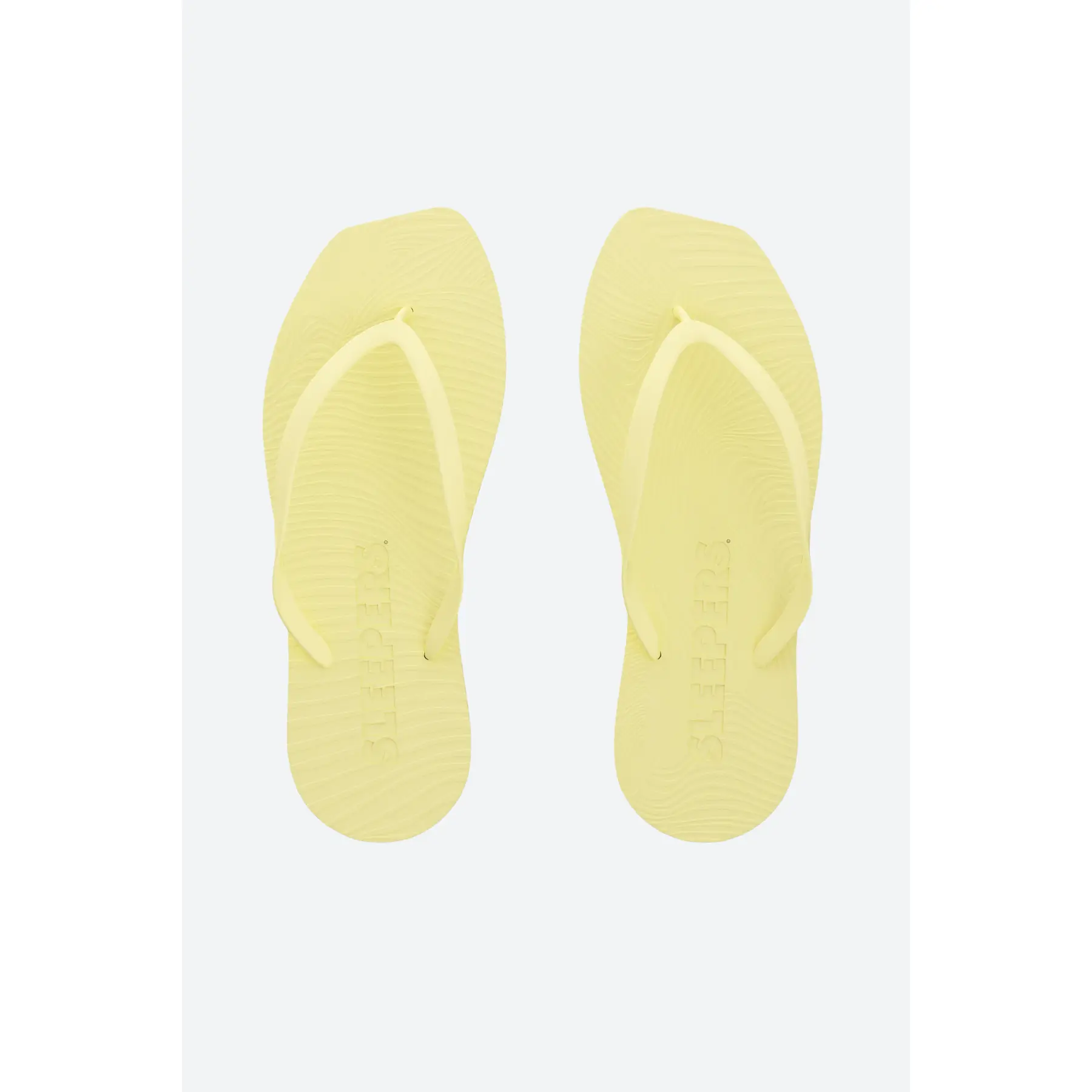 Sleepers Tapered Flip Flop in Mellow Yellow