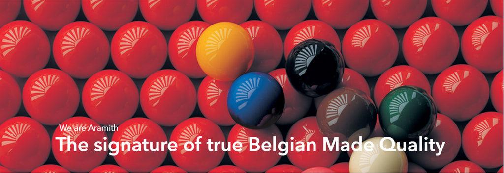 Aramith Tournament Black Pool Cue Ball 2 1/4" 6 Black Dots in a blister