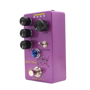 MOSKYaudio Distortion Guitar Effect Pedal True Bypass Distortion Guitar Pedal