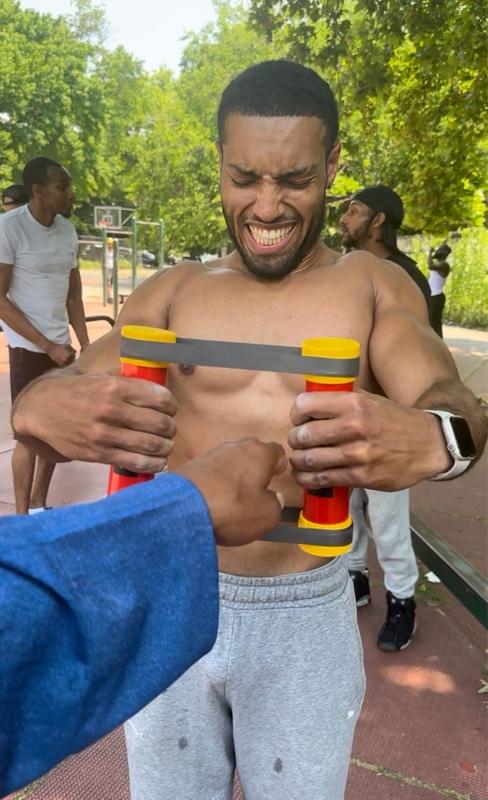 RipStick Pro & Workout Program-Portable Shoulder Therapy Device with Over 25 Exercises for Strength and Mobility - Ideal for Sports and Calisthenics - Compact Design for Home, Gym, or Work Use