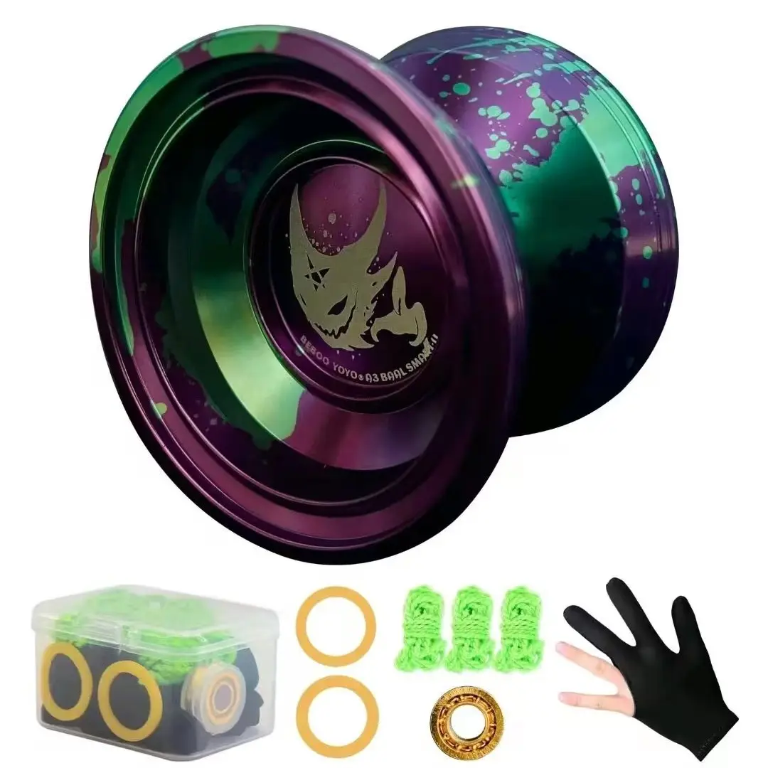 Professional A3 Yo-Yo, Alloy Material, Ideal for Competitive Tricks, High-Performance, Durable, Perfect Gift for Advanced Players