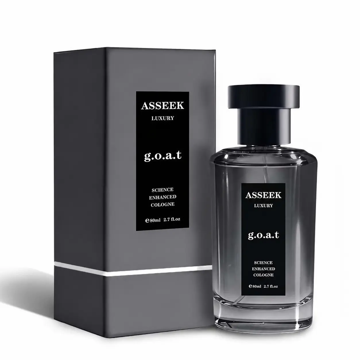 ASSEEK G.O.A.T Midnight Marine Man Men's Perfume-OceanAroma 80ml Woody Amber Fragrance Eau deParfum Long Lasting Cologne Gift -Edp Intense