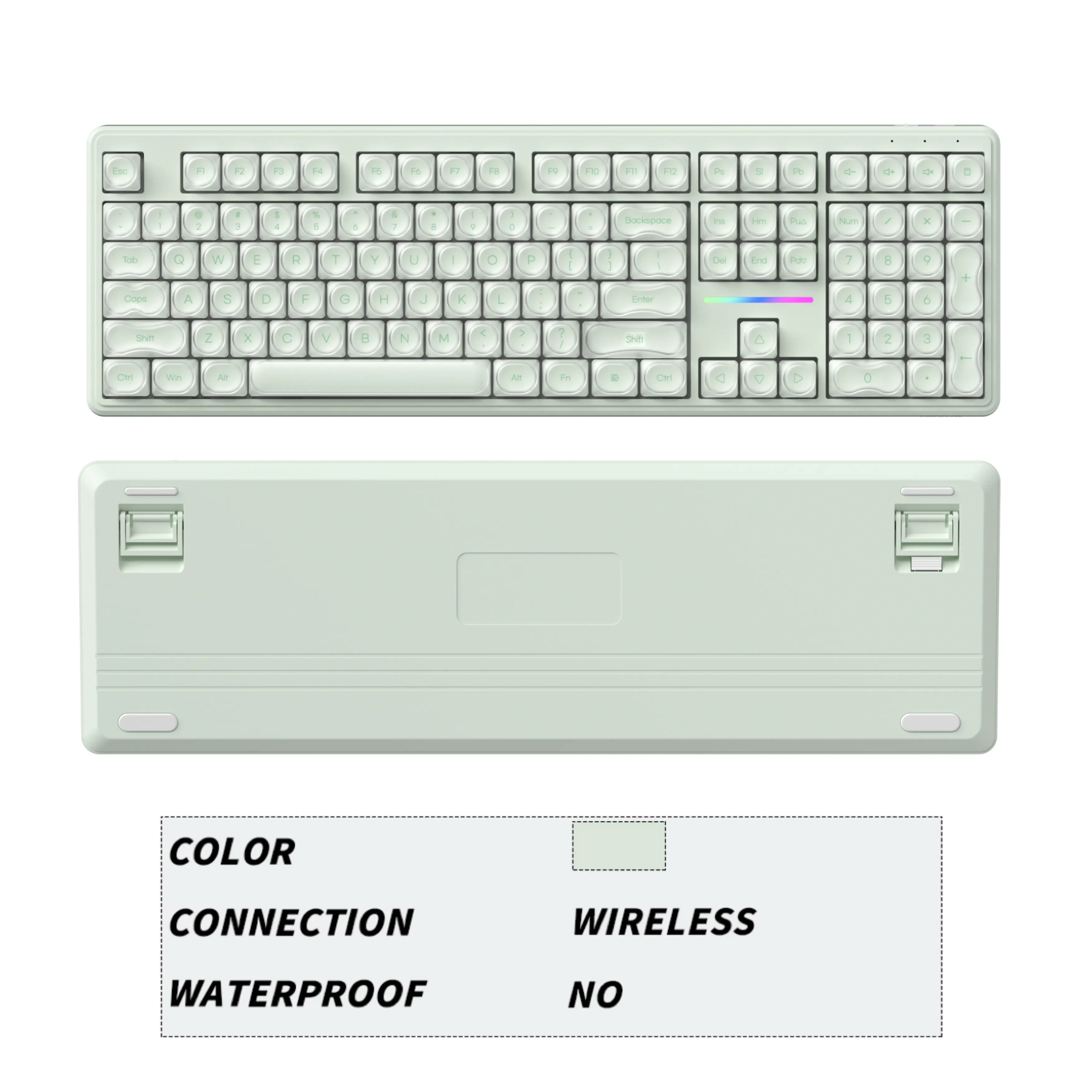 IP108 PRO Green Foundation Liquid (Triple-Mode)