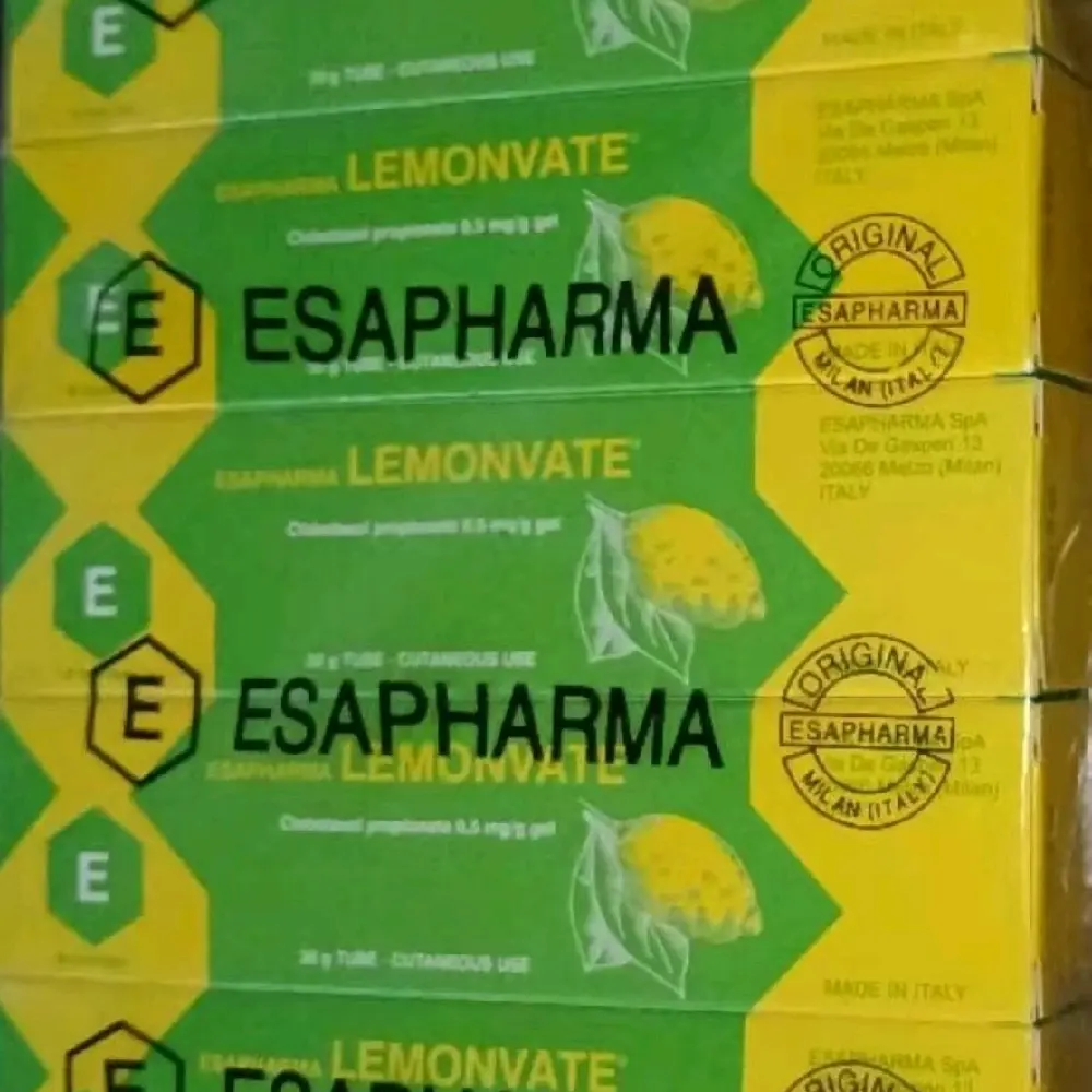 Esapharma Lemonvate 3 Park Cream for face and body 30g Tube Formula moisturizer skin
