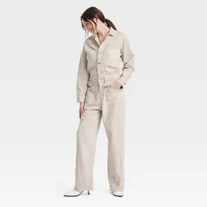 Women's Denim Baggy Jumpsuit - Universal Thread