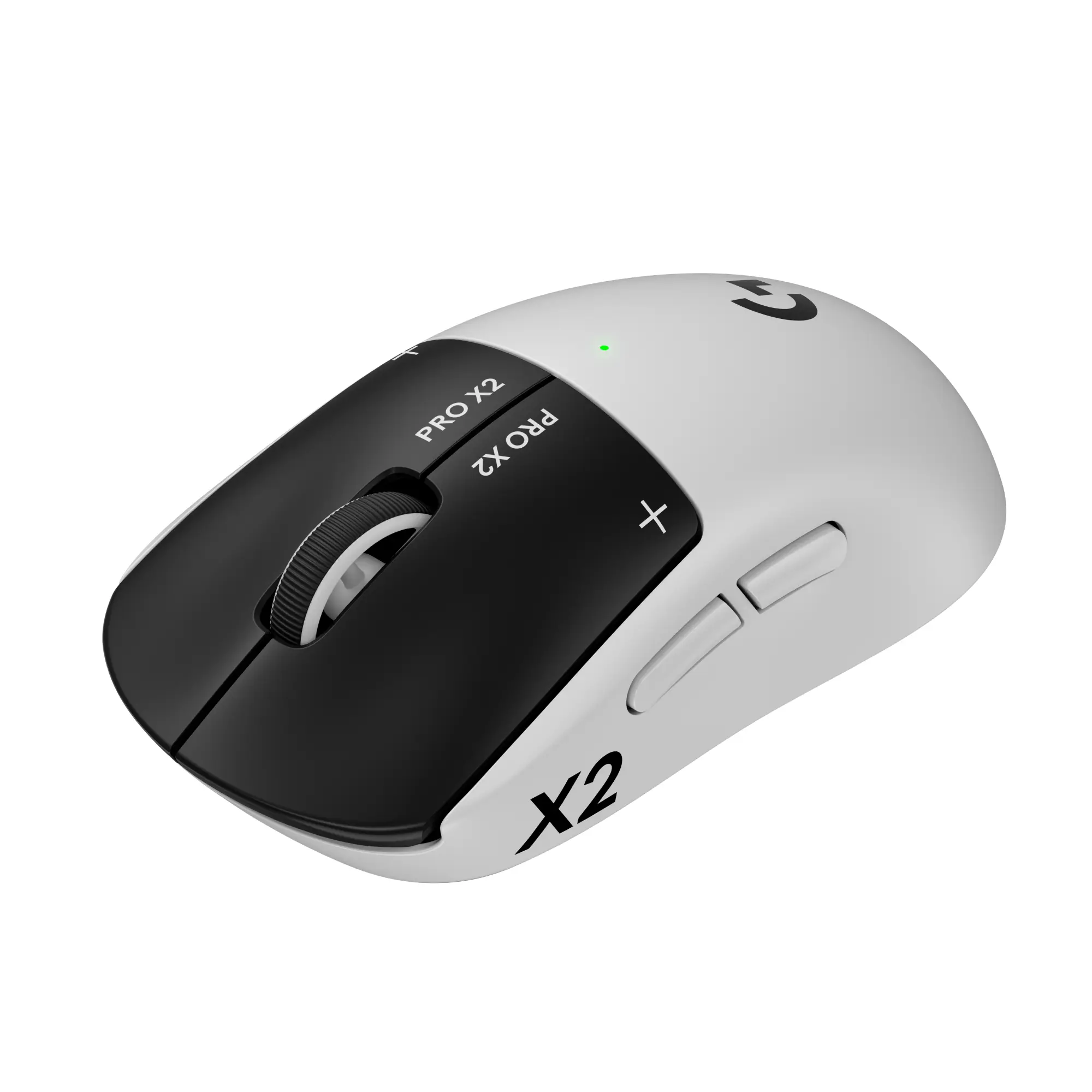 Logitech PRO X2 SUPERSTRIKE LIGHTSPEED Cable-Free Haptic Clicky Wireless Gaming Mouse (Tech Gadgets), 61g Ultra-Lightweight, Ultra-Fast Performance, Customizable Click Haptics, USB-C Charging, for PC/Mac, Cable-Free Mouse