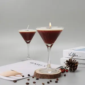 Coffee Martini Candles, Coffee Cup Candles, Highball Candles, Coffee Caramel Creative Scented Candles, Creative Gift Decorations for Atmosphere, Christmas Gifts, New Year Gifts, The Best Gifts, Gifts for Candle Lovers, Candle Gift, Novelty Candles