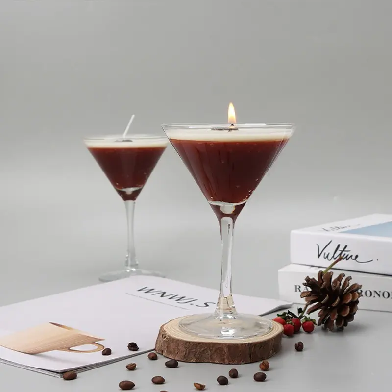 Coffee Martini Candles, Coffee Cup Candles, Highball Candles, Coffee Caramel Creative Scented Candles, Creative Gift Decorations for Atmosphere, Christmas Gifts, New Year Gifts, The Best Gifts, Gifts for Candle Lovers, Candle Gift, Novelty Candles