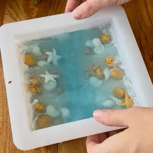 Soap Making Silicone Mold Large Square Slab Mold for Handmade Soap Flexible Durable Reusable Easy to Clean 6 x 6 inches Ideal for DIY Projects & Professional Use