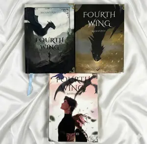 Fourth Wing | Xaden’s POV Hardcover | Enemies to Lovers Romantasy | Includes Quote Bookmark