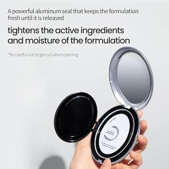 [TIRTIR Official] Mask Fit Aura Cushion 18g| Semi-glow Finish Natural Coverage, Moisturizing Concealer Makeup Foundation