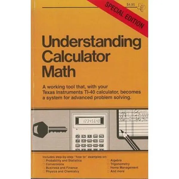 USED-Understanding Calculator Math by Staff of the Texas Instruments Learning Center (Paperback)
