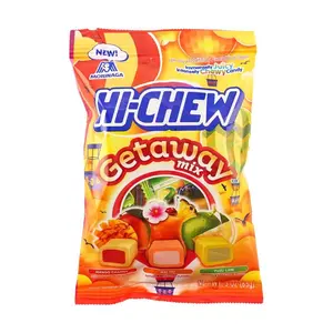 HI-CHEW Japanese Fruit Chewy Candy Assortment - Mexican Mango, Thai Cocktail, Yuzu Lime Flavors - 85g