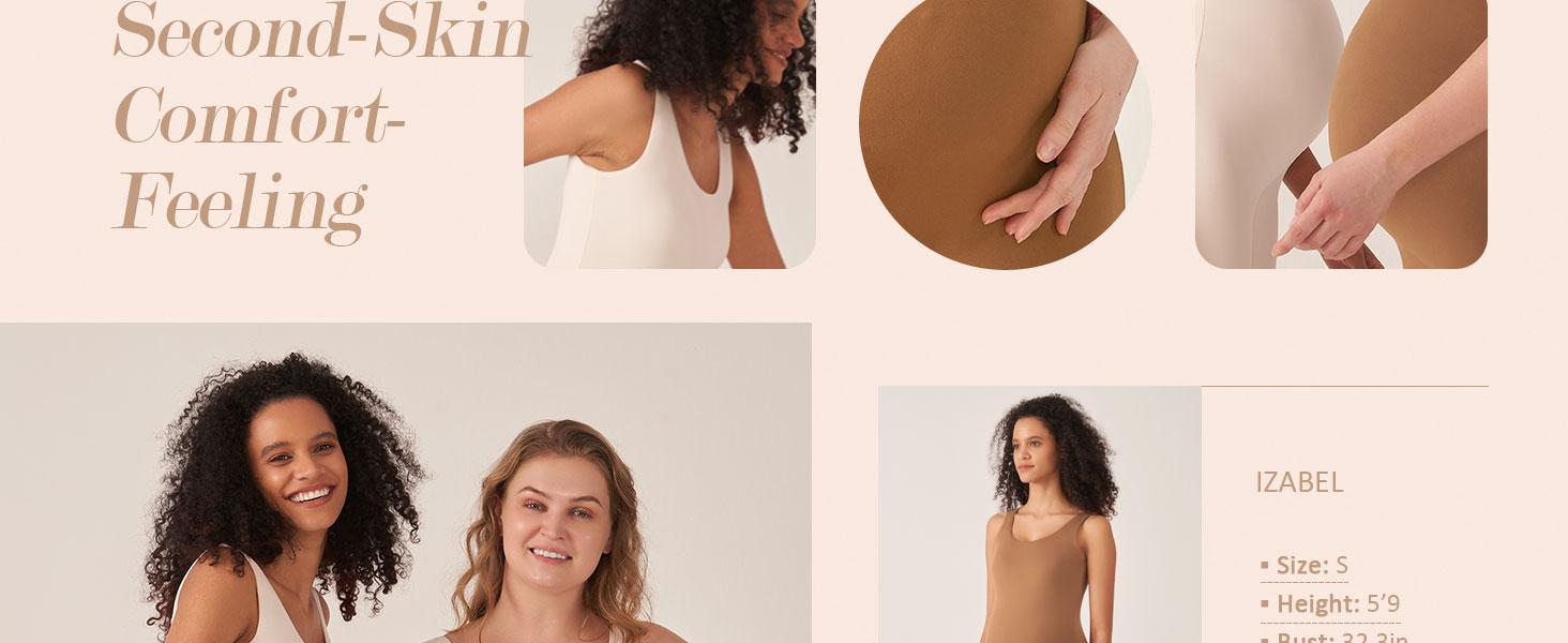 POSHDIVAH Women's Maternity Bodysuit Pregnancy Shapewear Double Lined Sleeveless Tank Top Shorts Romper Jumpsuit pregnancy supply summer clothes cute outfits