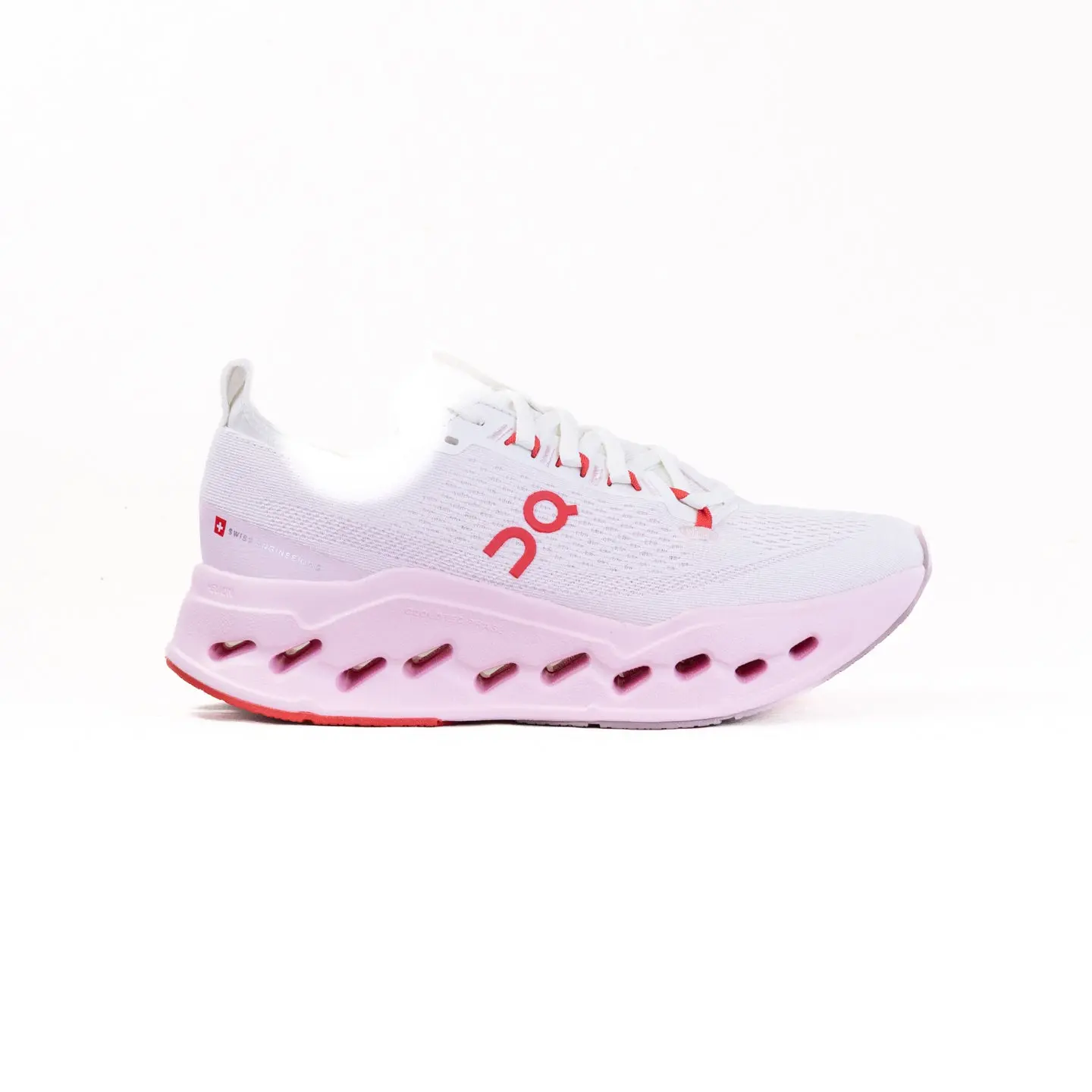 On Cloudsurfer Max (Women's) - Ivory/Peony