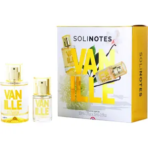 Solinotes Vanilla Set-Eau De Parfum Spray 1.7 Oz & Eau De Parfum Spray 0.5 Oz For Unisex