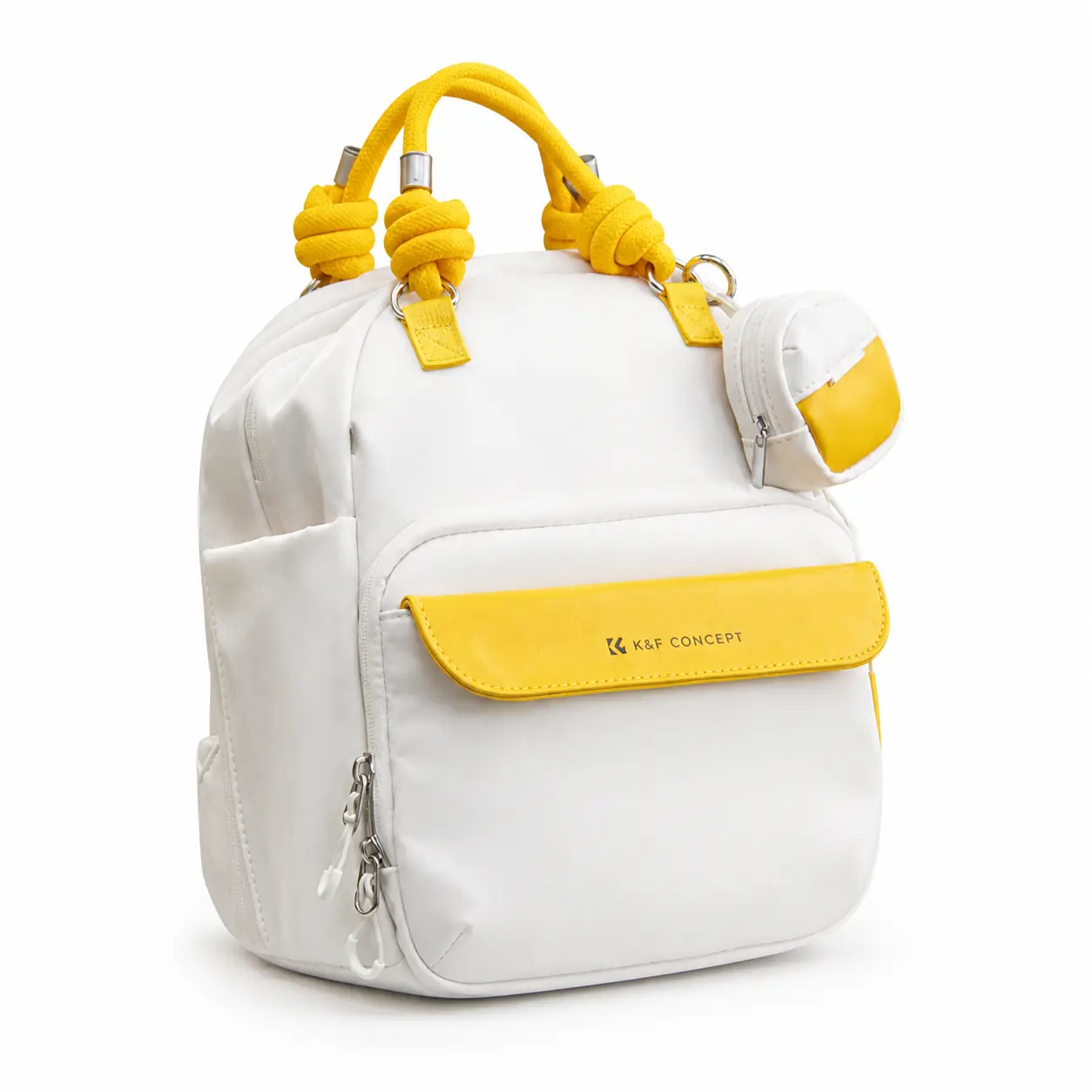 K&F CONCEPT Stylish 12L Camera Backpack for Women, Lightweight Travel Photography Bag with Side Access & Tablet Pocket