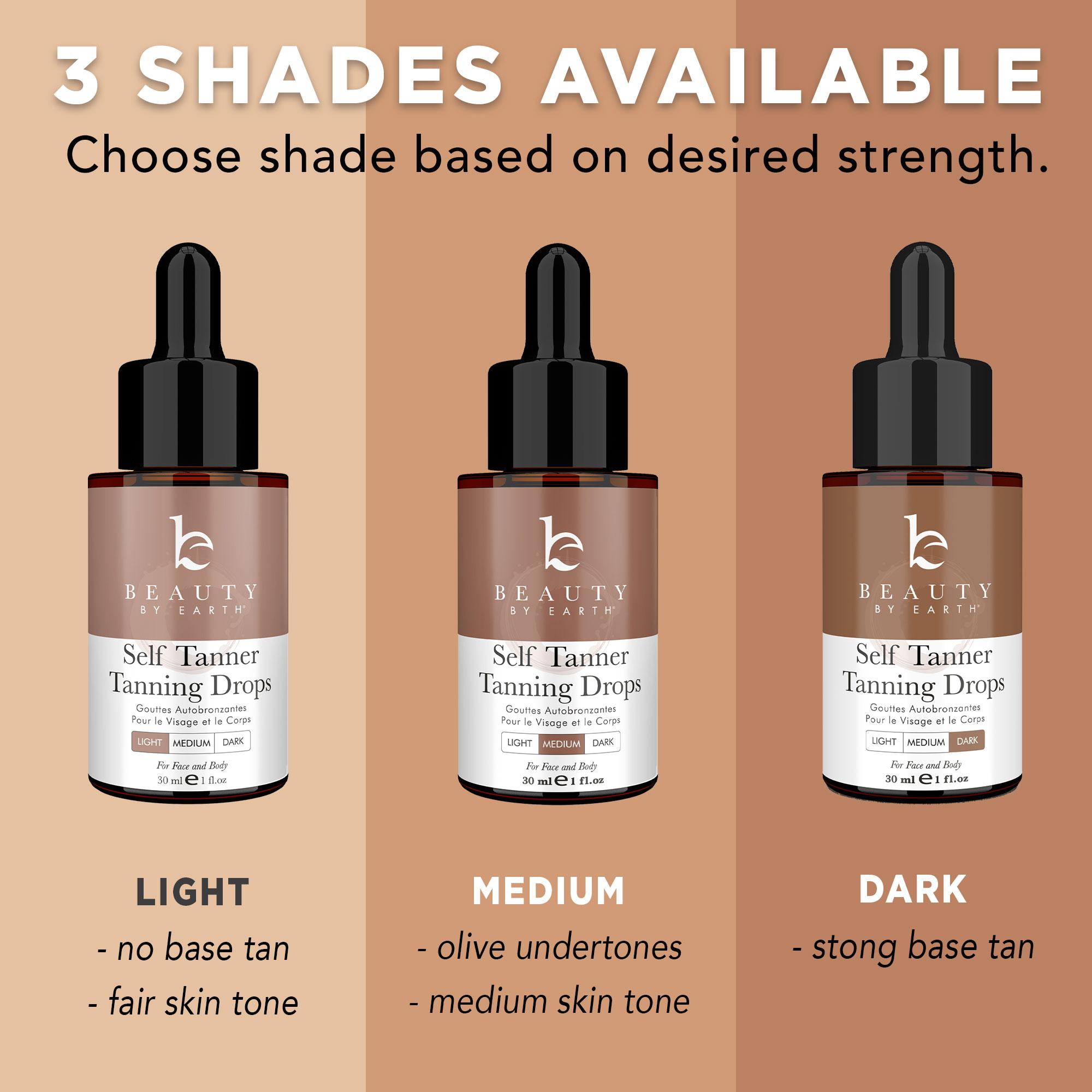 Beauty by Earth Self Tanner Drops - Best Customizable Taning Drops for Face & Body, Golden Natural Bronzed Sunless Glow, Made in USA, Cruelty-Free for All Skin Types Beauty by Earth Self Tanner Drops - Best Customizable Taning Drops for Face & Body, Golden Natural Bronzed Sunless Glow, Made in USA, Cruelty-Free for All Skin Types