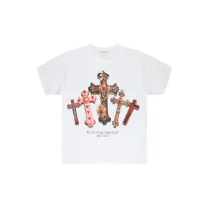 Xirel White Oversized Graphic T-Shirt