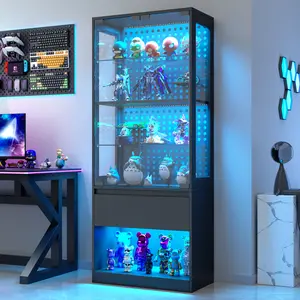 kepptory The Ultimate Display Cabinet Glow-Up | RGB Lights & Pop-Up Doors