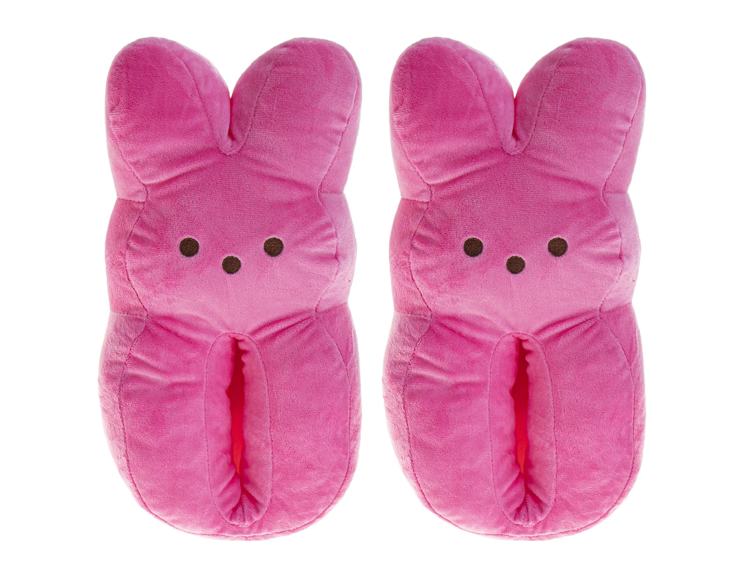 Peeps Slippers for Ladies - Soft Plush Home Comfort Dual Size (Adult)
