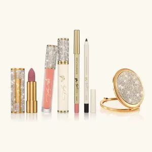 Backwoods Beauty Bundle | Dolly Beauty Bundle with Lipstick, Lip Gloss, Mascara, Lip Liner, Eye Pencil and Compact Mirror