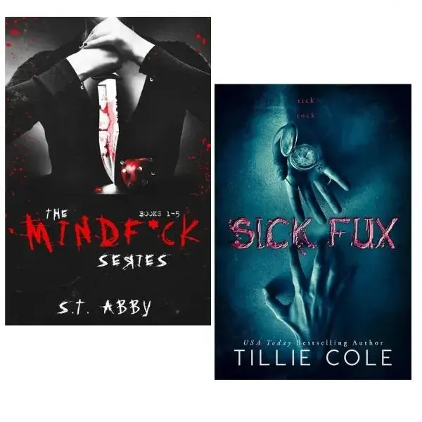 S.T. Abby The Mindfuck Series Books 1-5 & Tillie Cole Sick Fux USA Today Bestselling Author Thrilling Reads