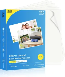 ‎LOTHANEK 200 Pack Thermal Laminating Pouches 5 Mil, 11.5X 17.5 Inches Clear Laminating Sheets, Wide Size Compatibility Office Laminating Supplies for Letter, Photo, Card and ID Badge (200)
