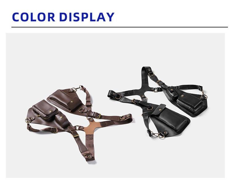 Mens/Women Hidden Strap Design with Phone Wallets & Holsters, Adjustable Buckle Straps for Secure Outdoor Carry (Hiking, Cycling, Travel) – Discreet Under-Clothing Storage for Phones, Cash, Cards