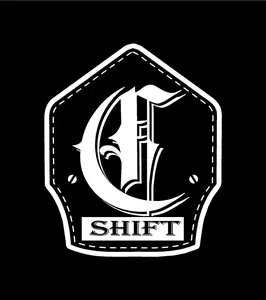C-Shift Badge Helmet Shield Sticker Set - 2.5" & 3" Firefighter Decals for Helmets Lockers and Decor