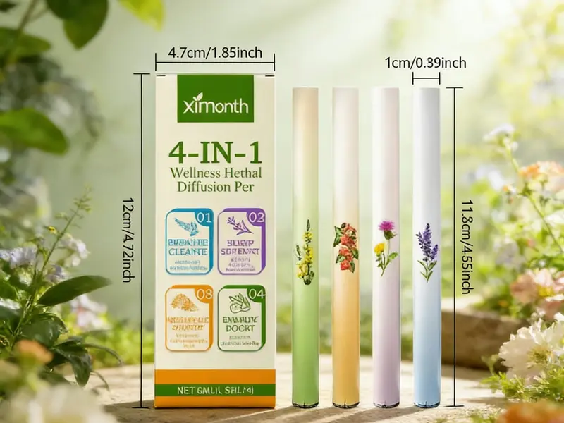 All-in-One Herbal Diffusion Pen  Supports Breathing, Sleep & Liver Health
