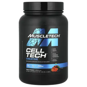MuscleTech Cell-Tech™ Creatine, Fruit Punch, 3 lbs (1.36 kg)