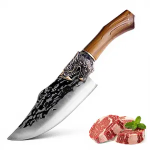 【AREL】Forged Meat Cleaver | Essential Kitchen Tool | Easily Cuts Meat & Bones