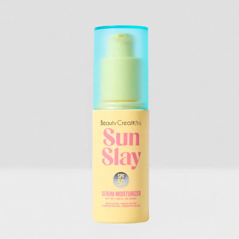 Water-Resistant Facial Sunscreen & Serum Moisturizer with Broad Spectrum SPF 50, Lightweight Formula with Hyaluronic Acid & Niacinamide for Radiant Skin, Brightening, Soothing, Hydrating, Moisturizing, Sunscreen Everyday, Rose Hip Oil, Cruelty Free