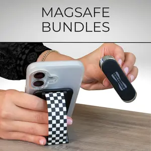 PRO MAGSAFE BUNDLES Removable Phone Grip For Wireless Charging and Car Mount