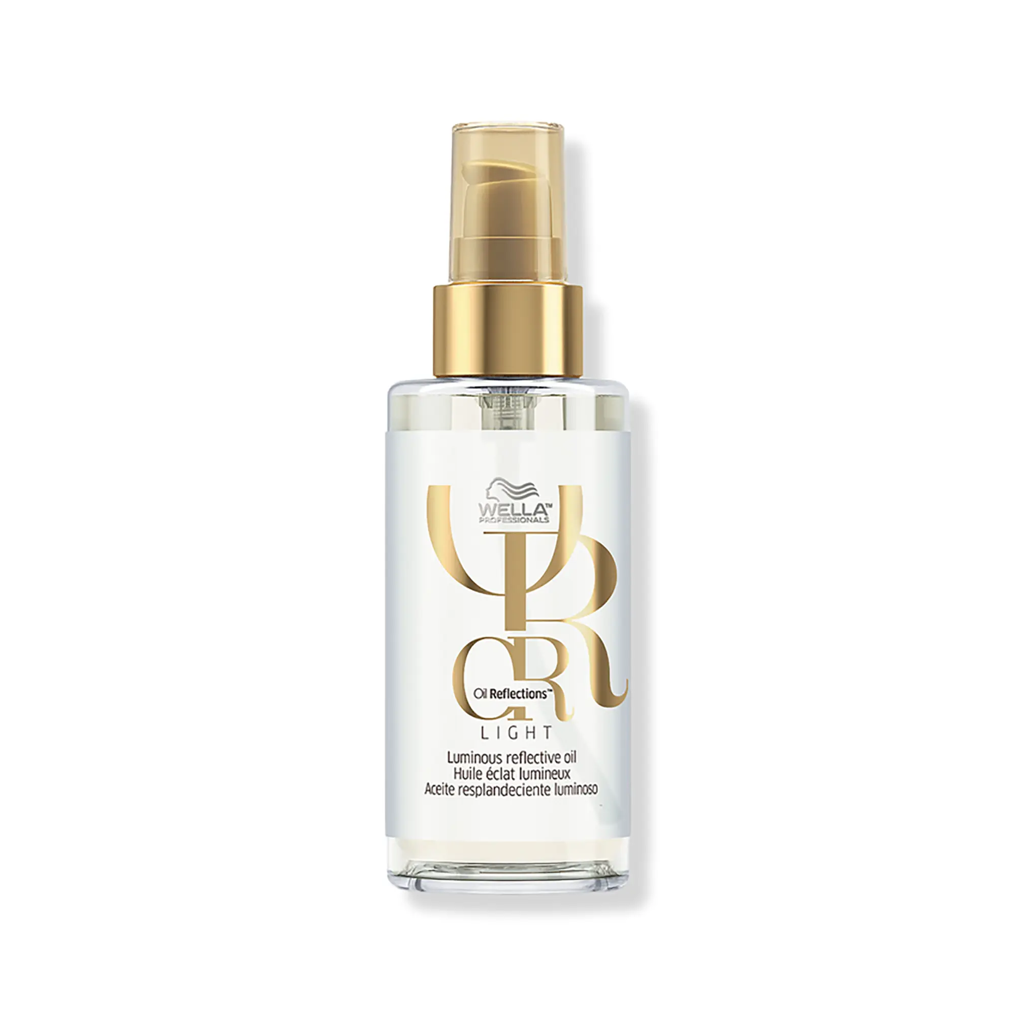 Wella Professionals Oil Reflections Luminous Hair Oil, Lightweight Serum for Frizz Control and Silky Salon Shine, Haircare for Fine to Medium Hair, Smoothing