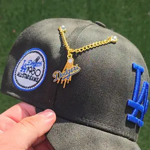 Baseball Gold Chain Pin