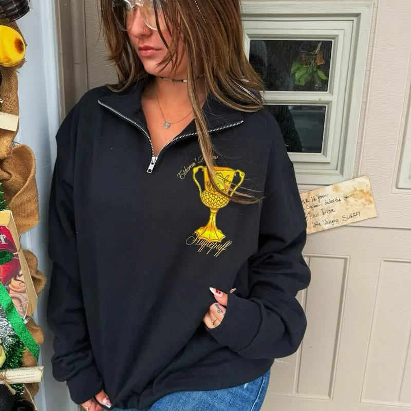 Hufflepuff House Quarter Zip