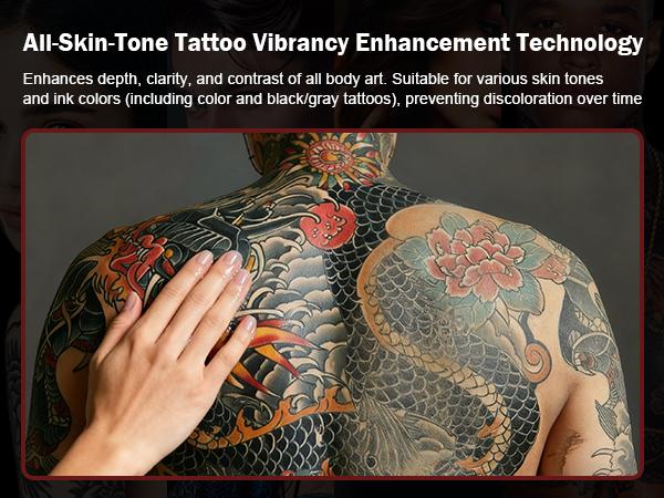 Tattoo Aftercare 2.6oz Cream for Before, During, and After Tattoo Process - Scar Repair, Gel, and Protective Balm for New & Older Tattoos