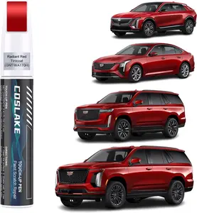 Car Touch Up Paint(Radiant Red Tintcoat(GNT/WA170H)) for Cadillac, Car Paint Scratch Repair Kit, Quick & Easy Solution to Repair, 2 in 1 Scratch Remover Pen with 2PCS Disposable Micro Applicators