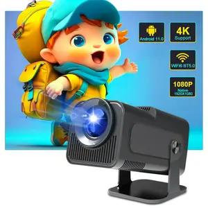 HY320 Portable Projector Native 1080P 4K Videosource Supported  Android 11 Wifi6 BT5.0 Home Cinema Allwinner H713 Projetor Upgrated HY300