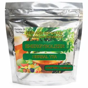 Energybolizer Herbal Tea | 24 Tea Bags | Honeybell Kumquat Flavor