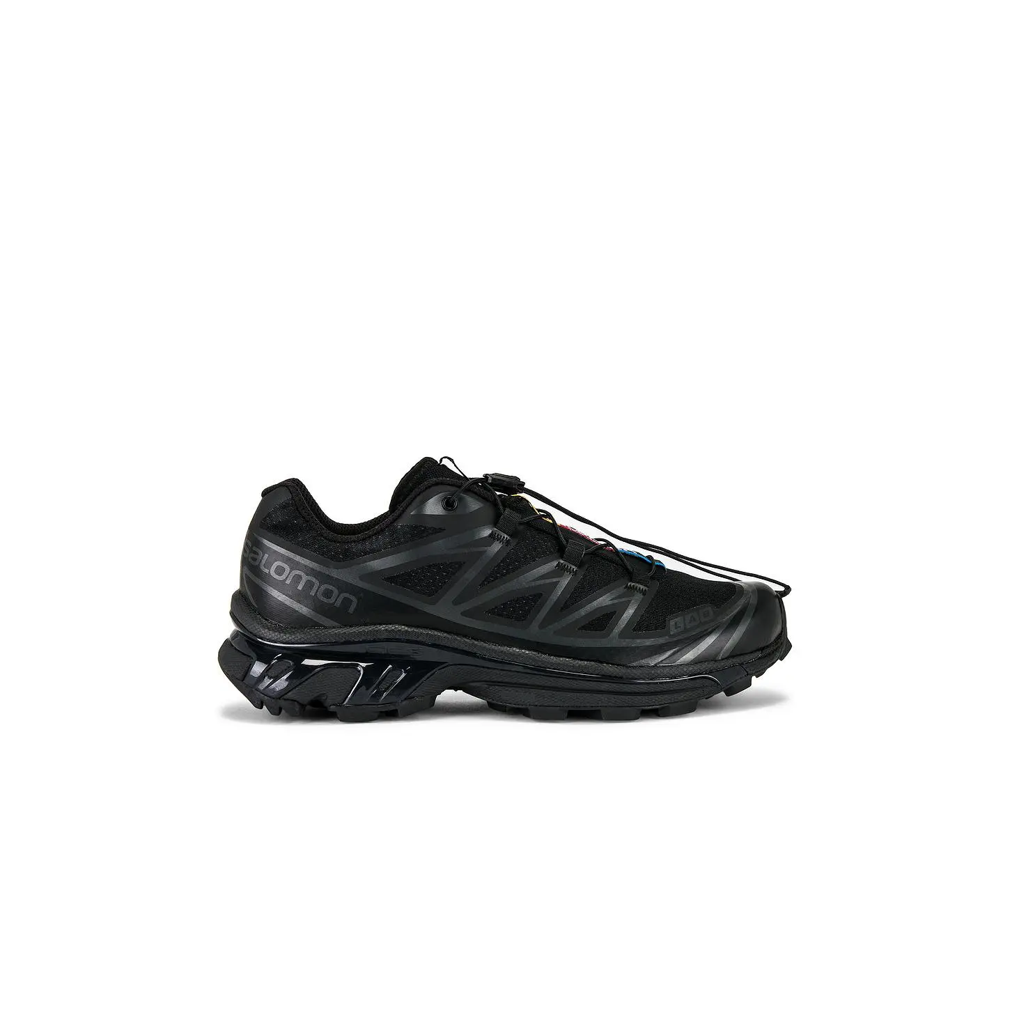 Salomon Xt-6 Sneakers in Black & Phantom