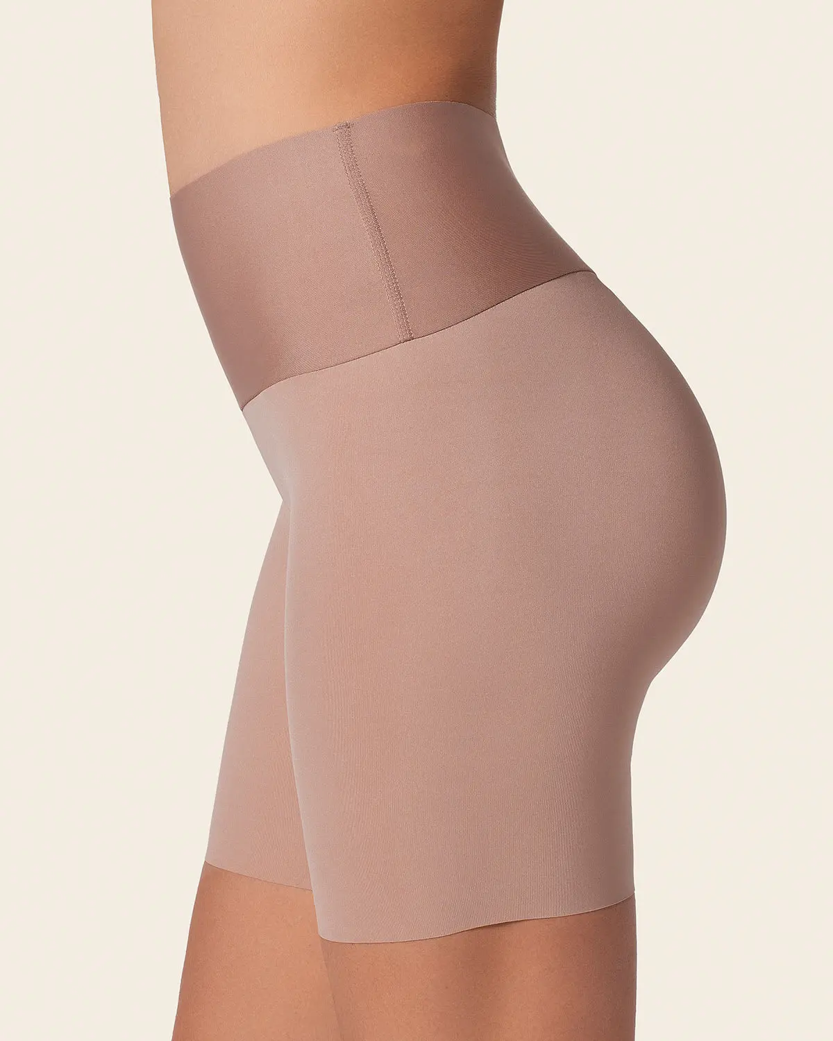 Leonisa PowerStay Stay-In-Place Seamless Shapewear Shorts  Compression Bottom Basic