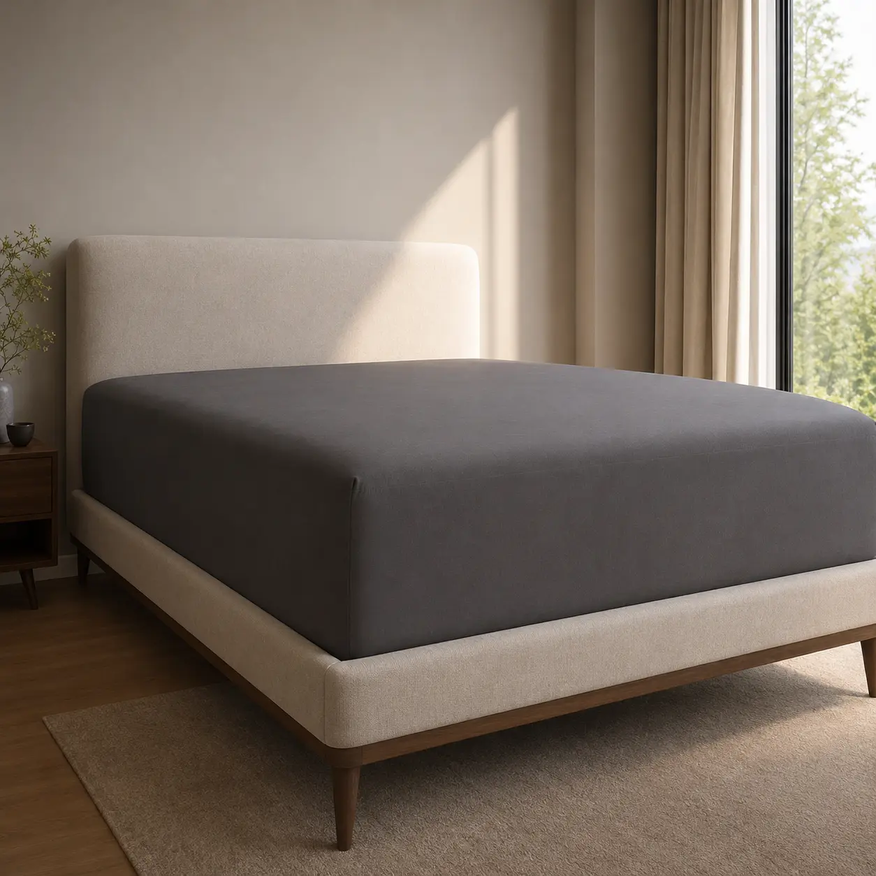 CGK | DeepFit Fitted Sheet ONLY – Extra Deep Pocket, Pocket Ultra-Soft Microfiber, Wrinkle-Free, Fits Up to 24" Mattress (SINGLE SHEET) Soft Comfy Bedding