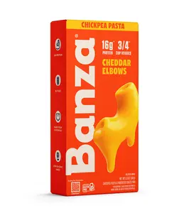 Banza Chickpea Cheddar Elbows Mac & Cheese
