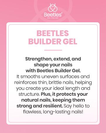 Beetles Builder Gel for Nails 7 in 1 Nail Builder Strengthener Gel Clear Color Builder Extension Nail Gel for Holiday Nail Art Design for Girls #TikTokShopBacktoSchool